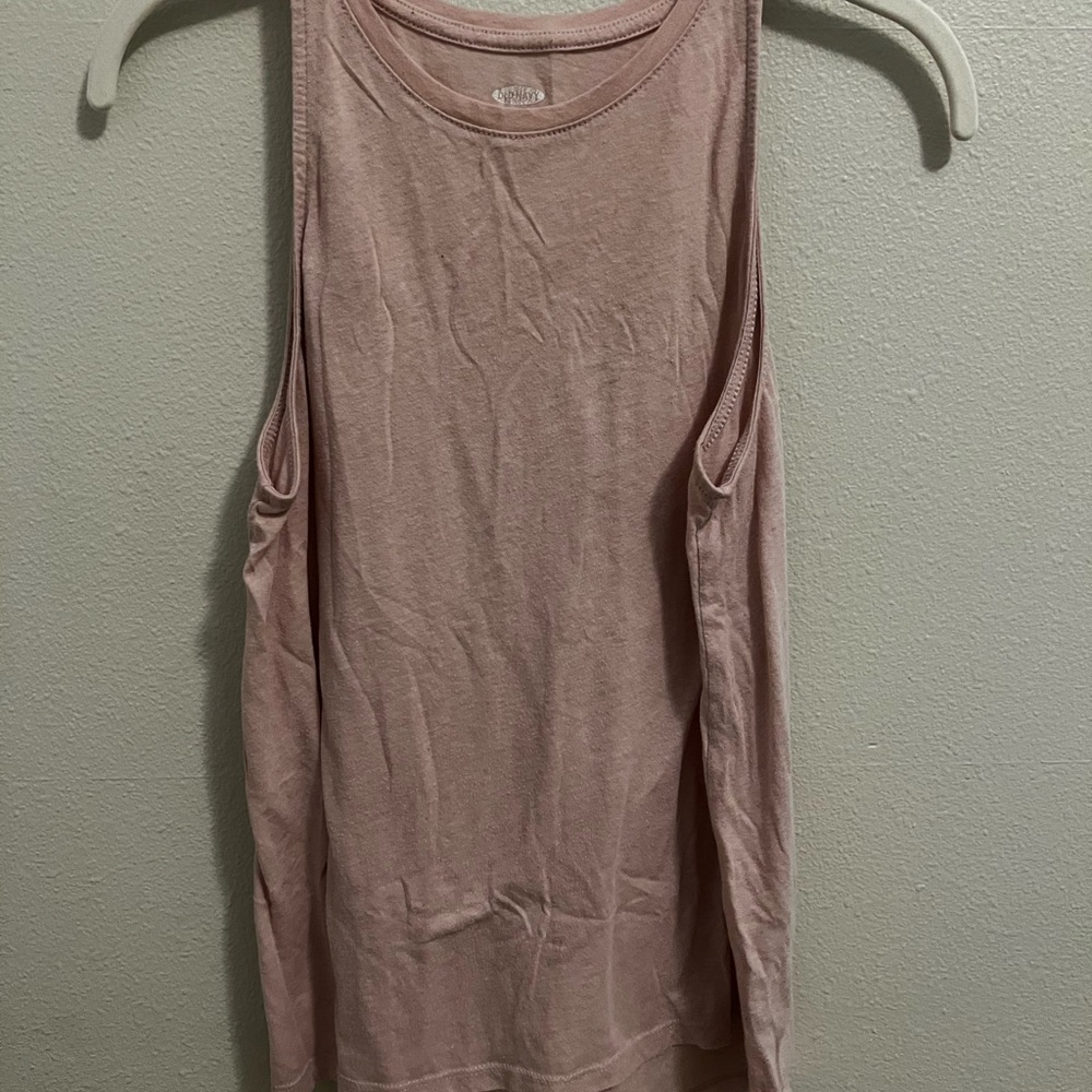 Old Navy Light Pink Flowy Tank Top